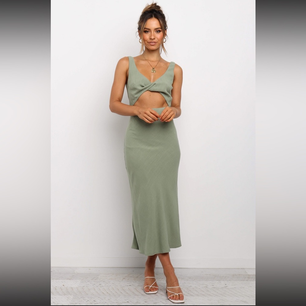 Petal & Pup Apollo dress in Olive